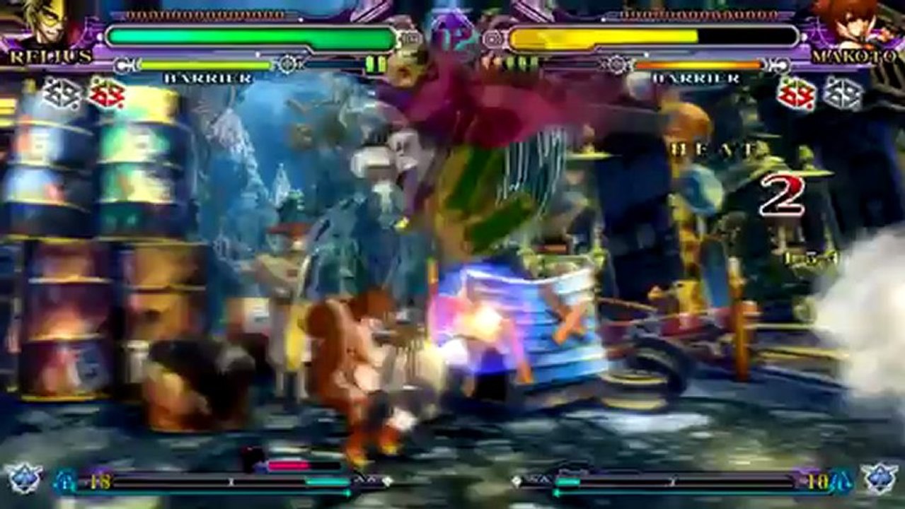 BlazBlue Continuum Shift Extend - Bande-annonce #3 - Le marionnettiste fou