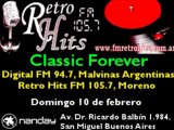 Classic Forever, Digital FM94.7   Retro Hits FM105.7, domingo 10 de febrero Nanday Disco San Miguel 2