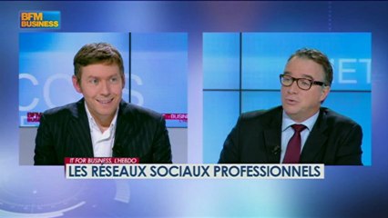 L’avenir des réseaux sociaux professionnels - 12 janvier - BFM : IT for business l’hebdo 1/4