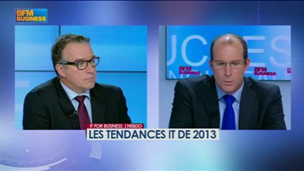 Les tendances IT pour 2013 - 12 janvier - BFM : IT for business l’hebdo 3/4