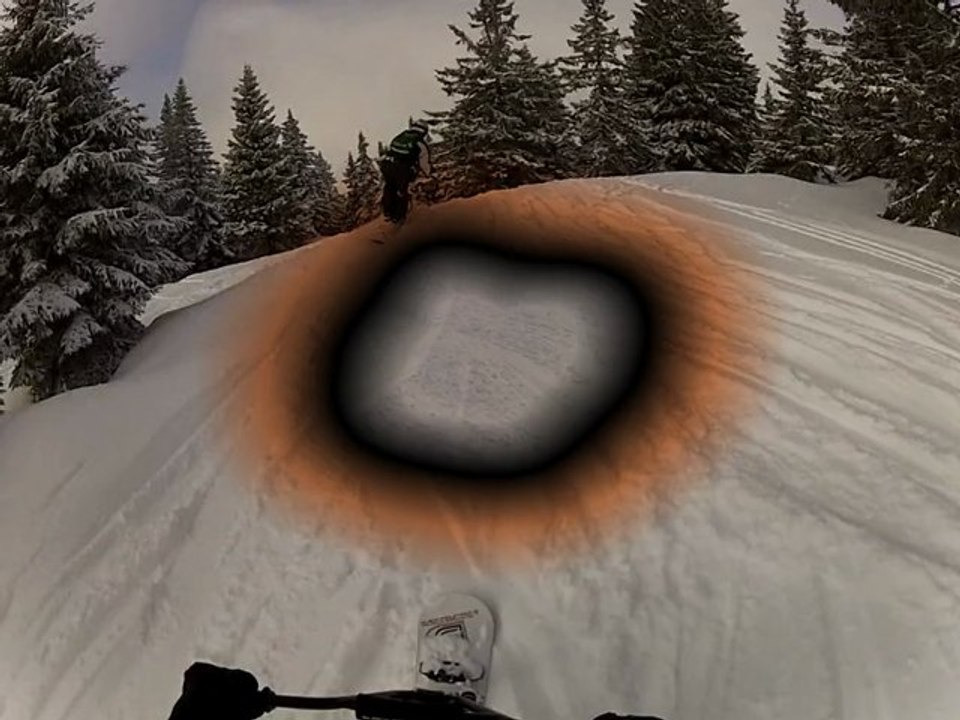 Titi à snowscoot 4eme