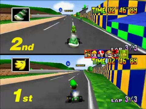 Super Mario 3D Land - Rétro vidéo test de Mario Kart 64 Partie 1