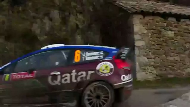 Rallye Monte Carlo 2013 Spéciale en Ardèche