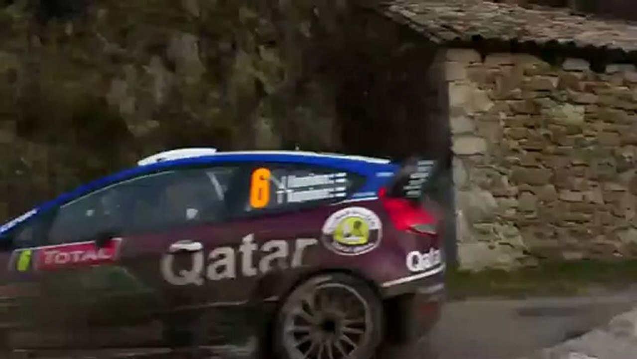 Rallye Monte Carlo 2013 Spéciale en Ardèche