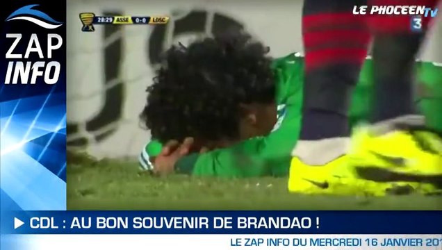 Zap Info : les deux incroyables ratés de Brandao !