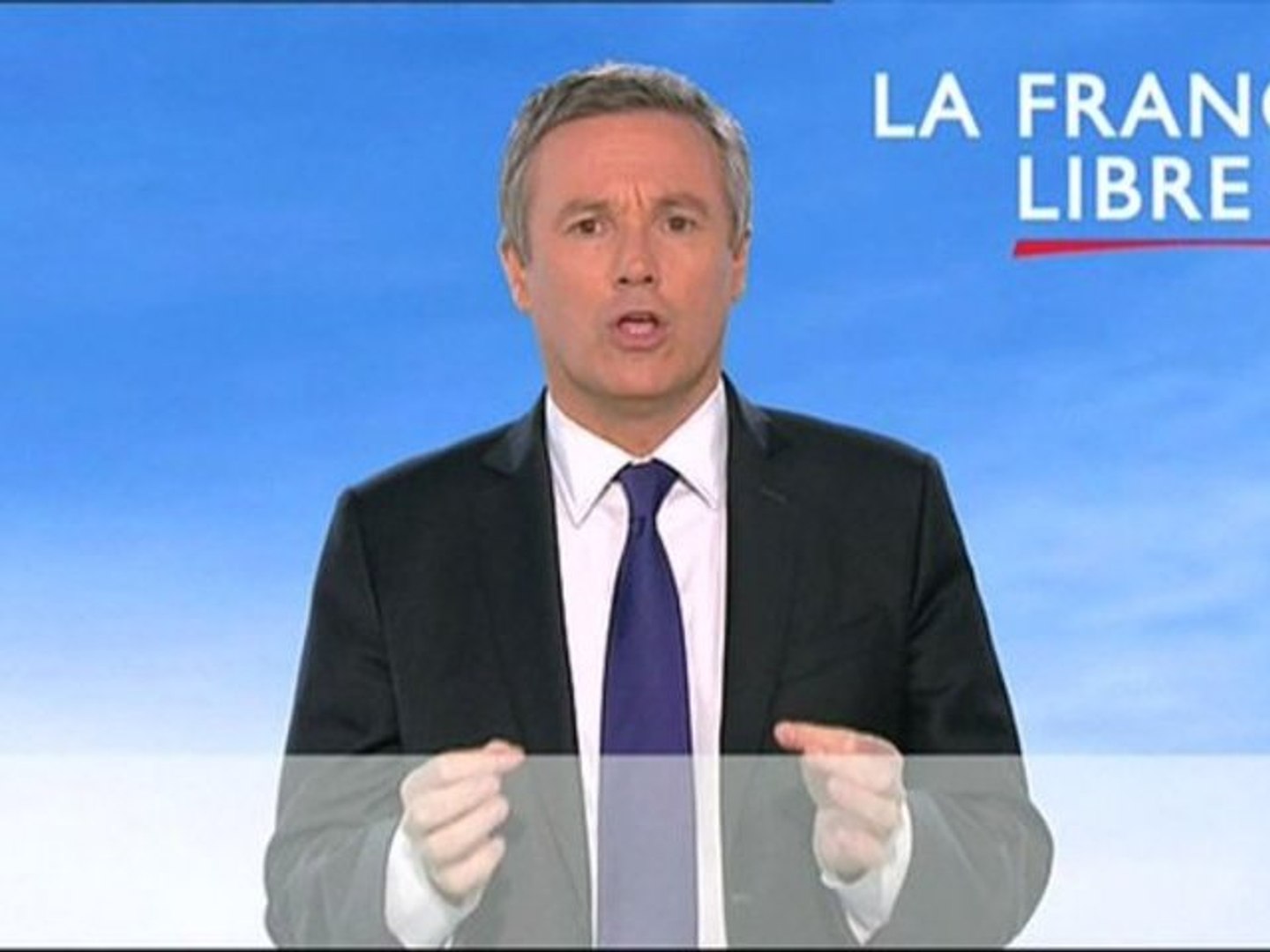 Clip de campagne - Nicolas Dupont-Aignan - Vidéo Dailymotion