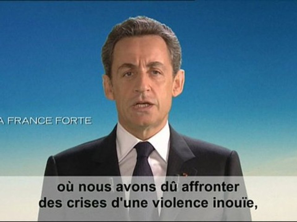 Clip de campagne - Nicolas Sarkozy
