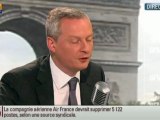 Bruno Le Maire n'exclut pas de se présenter à la présidence de l'UMP