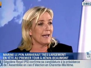 Marine Le Pen : "Dimanche prochain, le peuple fera son entrée à l'Assemblée"
