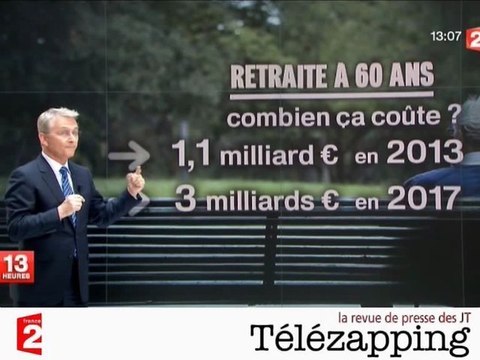 Télézapping - Réforme partielle des retraites