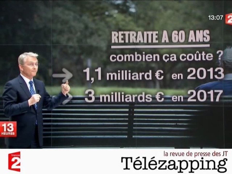 Télézapping - Réforme partielle des retraites