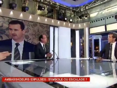 François Hollande : en Syrie, une intervention militaire n'est pas exclue