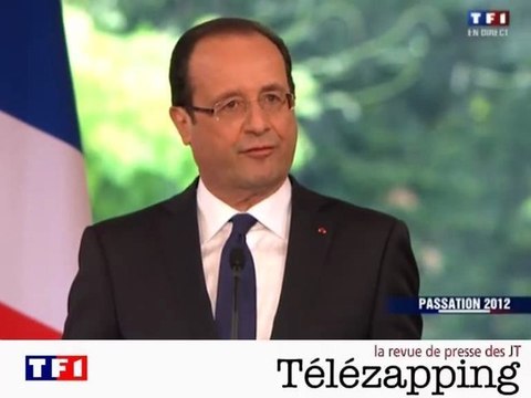 Télézapping : Hollande investi président
