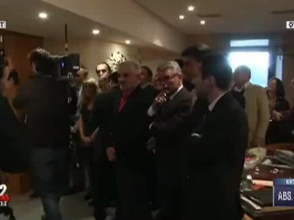 Dans le bureau de François Hollande dix minutes avant les résultats