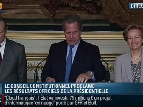 Le Conseil constitutionnel publie les résultats officiels de l'élection présidentielle