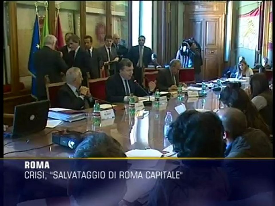 Crisi, "salvataggio di Roma Capitale"