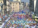 Fête du travail : les manifestants dans les rues de partout dans le monde