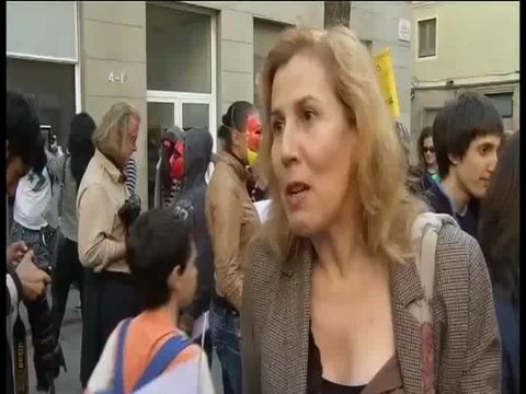 Les prostitués espagnols manifestent dans les rues de Barcelone