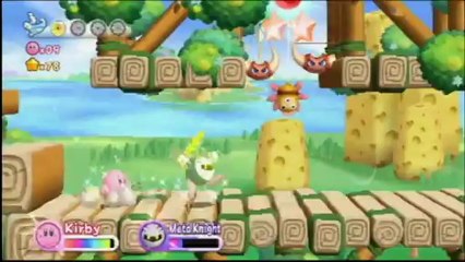 Kirby's Adventure Wii - Press Start #1 - Premiers pas en solo et à deux