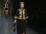 Milan : le défilé Dolce & Gabbana. Prêt-à-Porter Automne/Hiver 2012/13