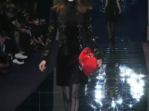 Défilé Versace, automne-hiver 2012-2013, Milan