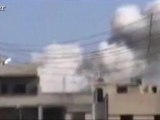 Homs : les bombardements filmés par les insurgés