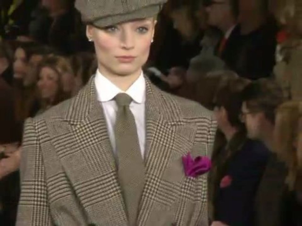 Défilé Ralph Lauren automne-hiver 2012-2013