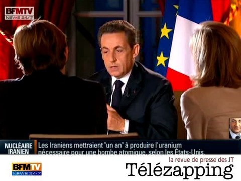 Télézapping : Sarkozy, un non candidat en campagne