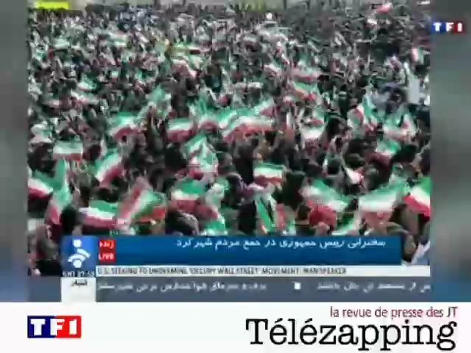 Télézapping : "L'Iran ne reculera pas d'un iota"