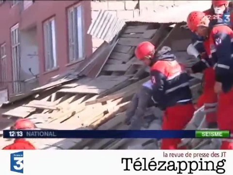 Télézapping : Le séisme le plus meurtrier depuis 1999