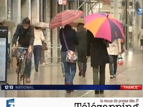 Télézapping : En France et aux Etats-Unis, une météo sens dessus dessous