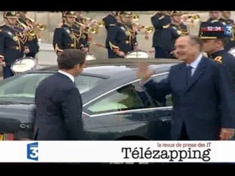 Télézapping : Jacques Chirac se lâche... enfin