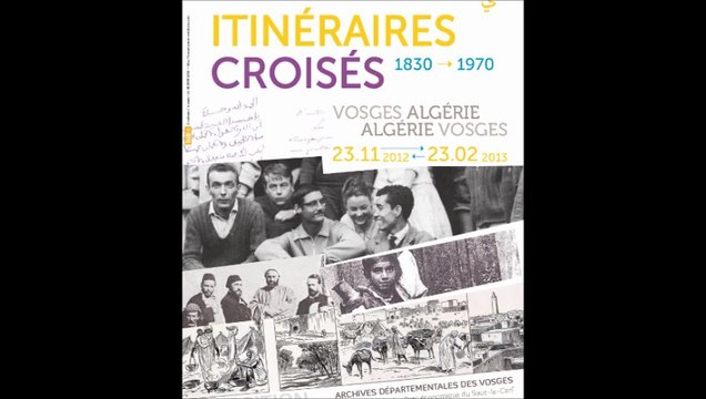 Expo Algérie-Vosges, entretien avec A. Laumond