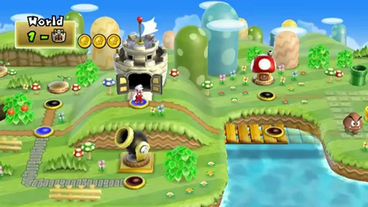 New Super Mario Bros. Wii Walkthrough - #2 Episode