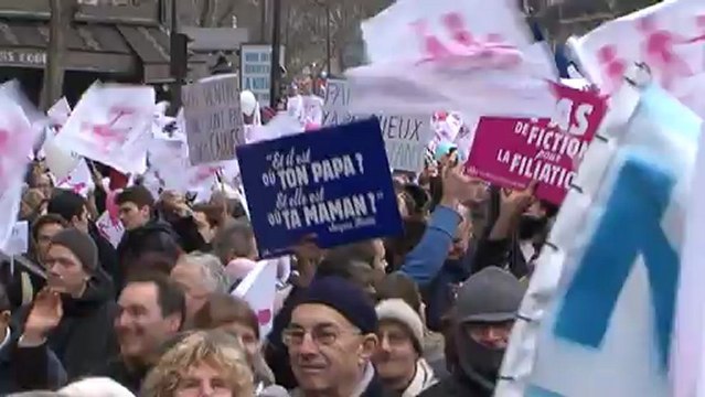 Manifestations La Manif pour Tous - 13 janvier 2013