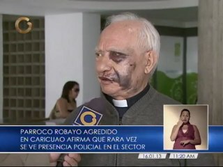 Párroco agredido por antisociales: Hay que perdonar, sin perdón no hay justicia ni paz