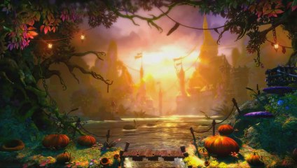 Trine 2 - Making-of #1 - Création de l'écran Press Start