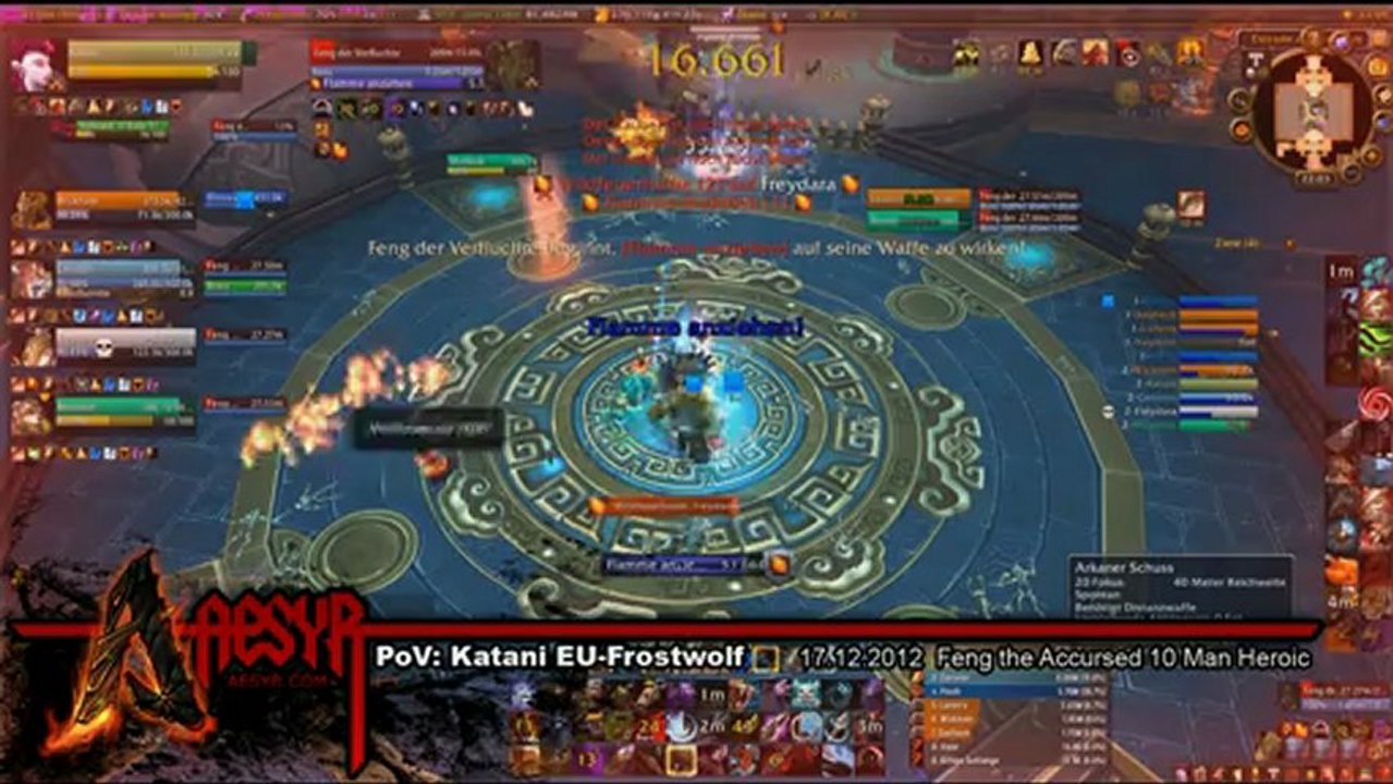 Aesyr vs. Feng the Accursed 10 Man Heroic Hunter PoV