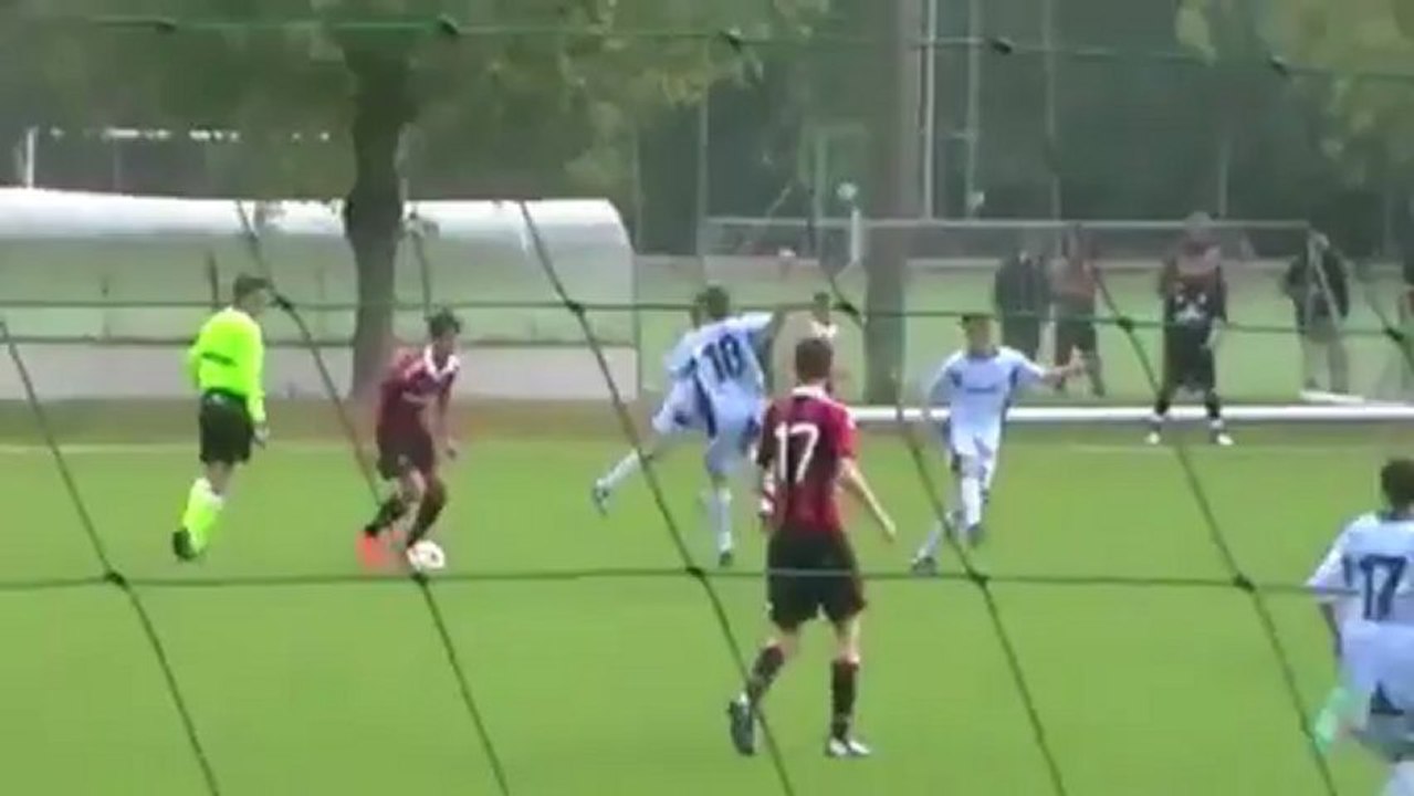 Hachim Mastour, esordio con la maglia del Milan