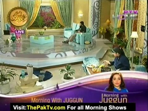 Morning With Juggan By PTV Home - 17th January 2013 - Part 4