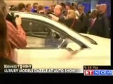 Luxury models dazzle Detroit auto show