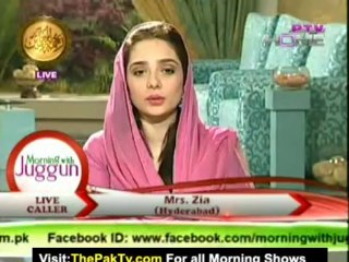 Morning With Juggan By PTV Home - 17th January 2013 - Part 1