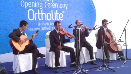 Ban nhạc Hòa Tấu Thanh Tùng Tumbadora Band tại Lễ Khánh Thành Ortholite BD- End of the World