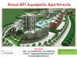Ansal API Aquapolis @ Booking  91-8130997500 @ La Casa Apartments
