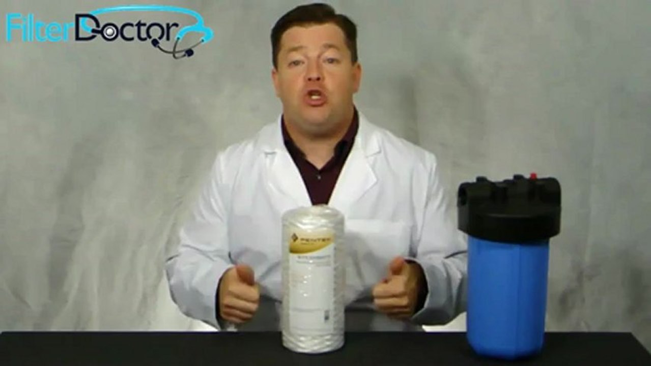 Pentek WPX100BB97P Fibrillated Polypropylene Sediment Filter