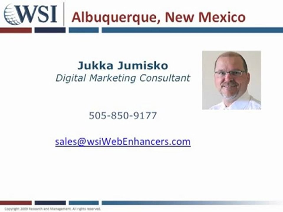 Albuquerque Internet Marketing Consultant: SEO, Web Marketing Solution