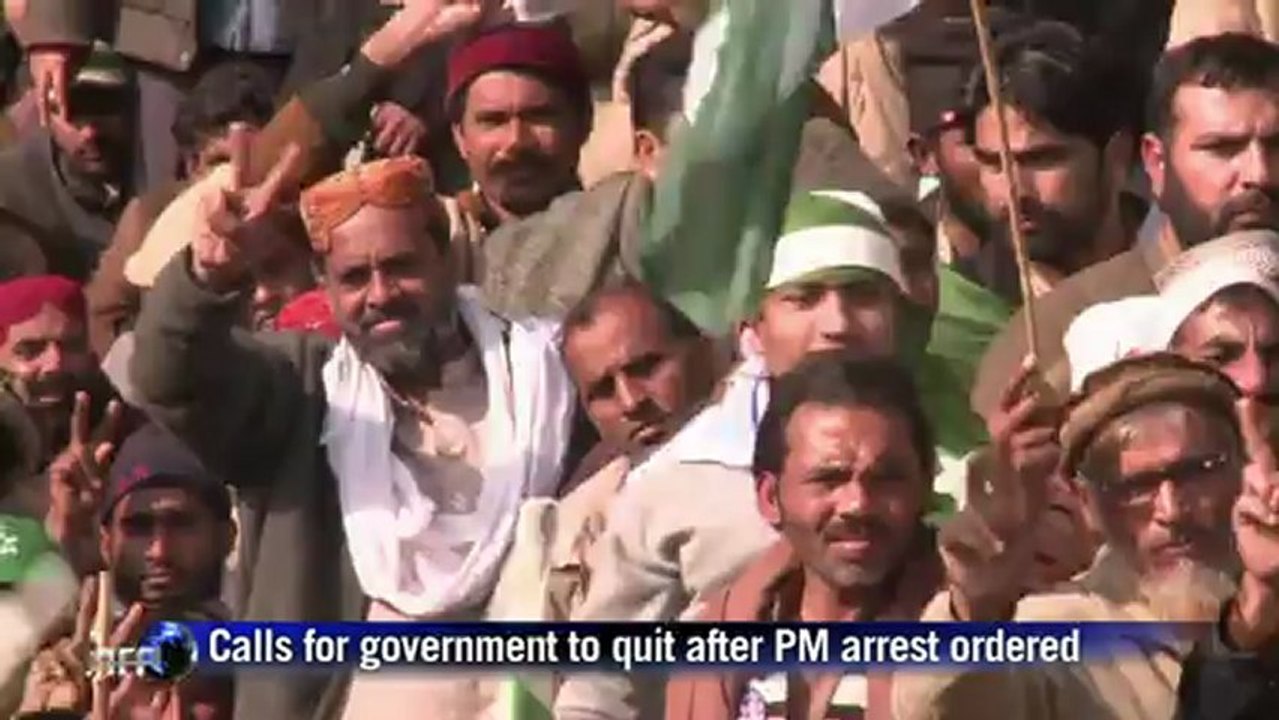 Pakistan cleric propels protest into third day