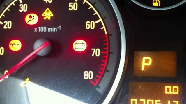 Попытки завести авто