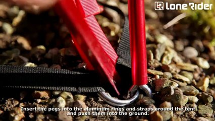 How to set up the Motorcycle Tent MOTOTENT