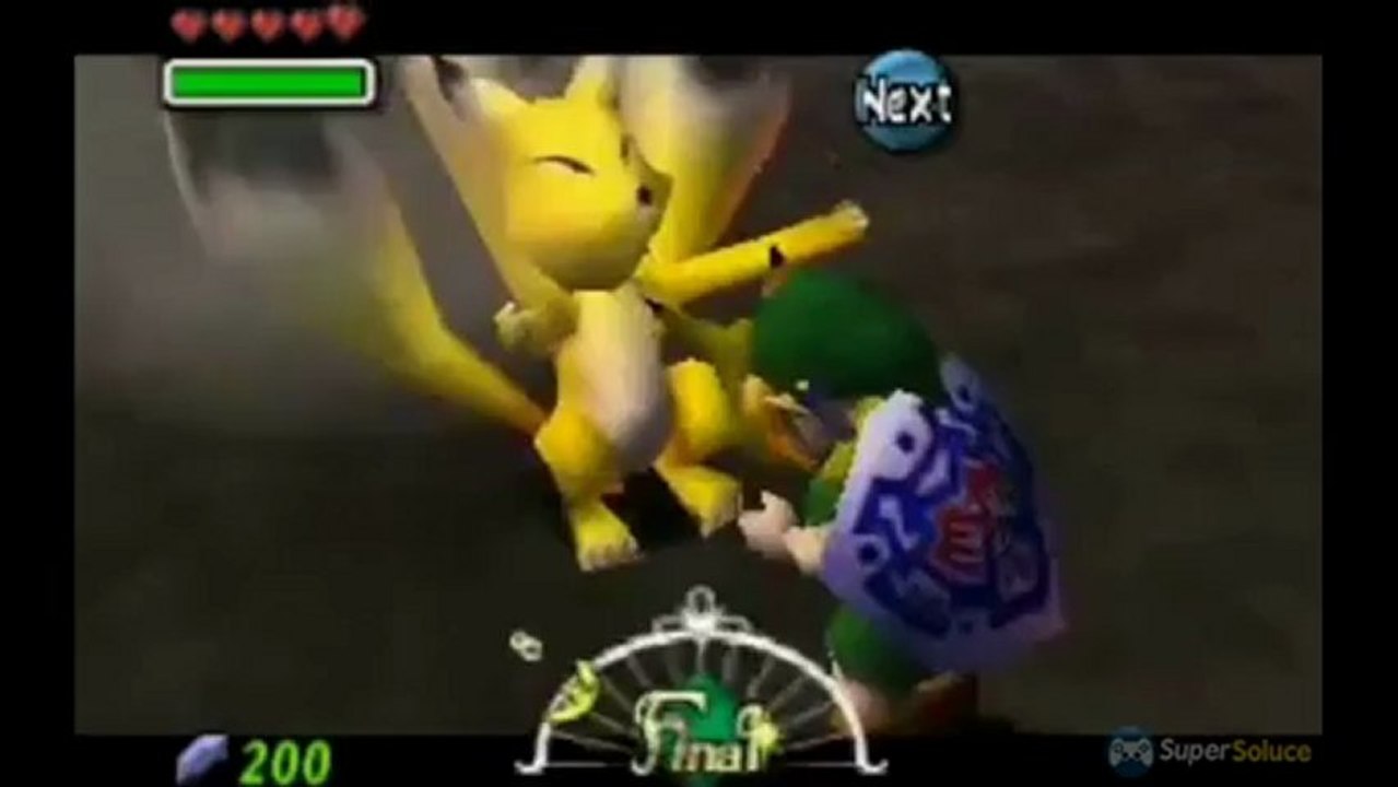 Soluce Zelda Majora's Mask : récupérer le quart de coeur n°06